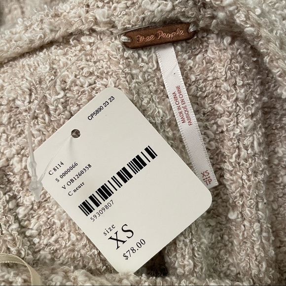 Free People Good Day Pullover Sweater NWT - Picture 6 of 6